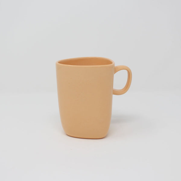 E. Lo Ceramic Art One Color Mug no.1 Orange