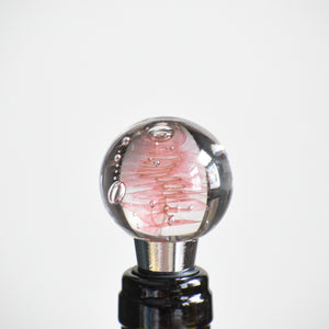 Rosa Twist Wine Topper