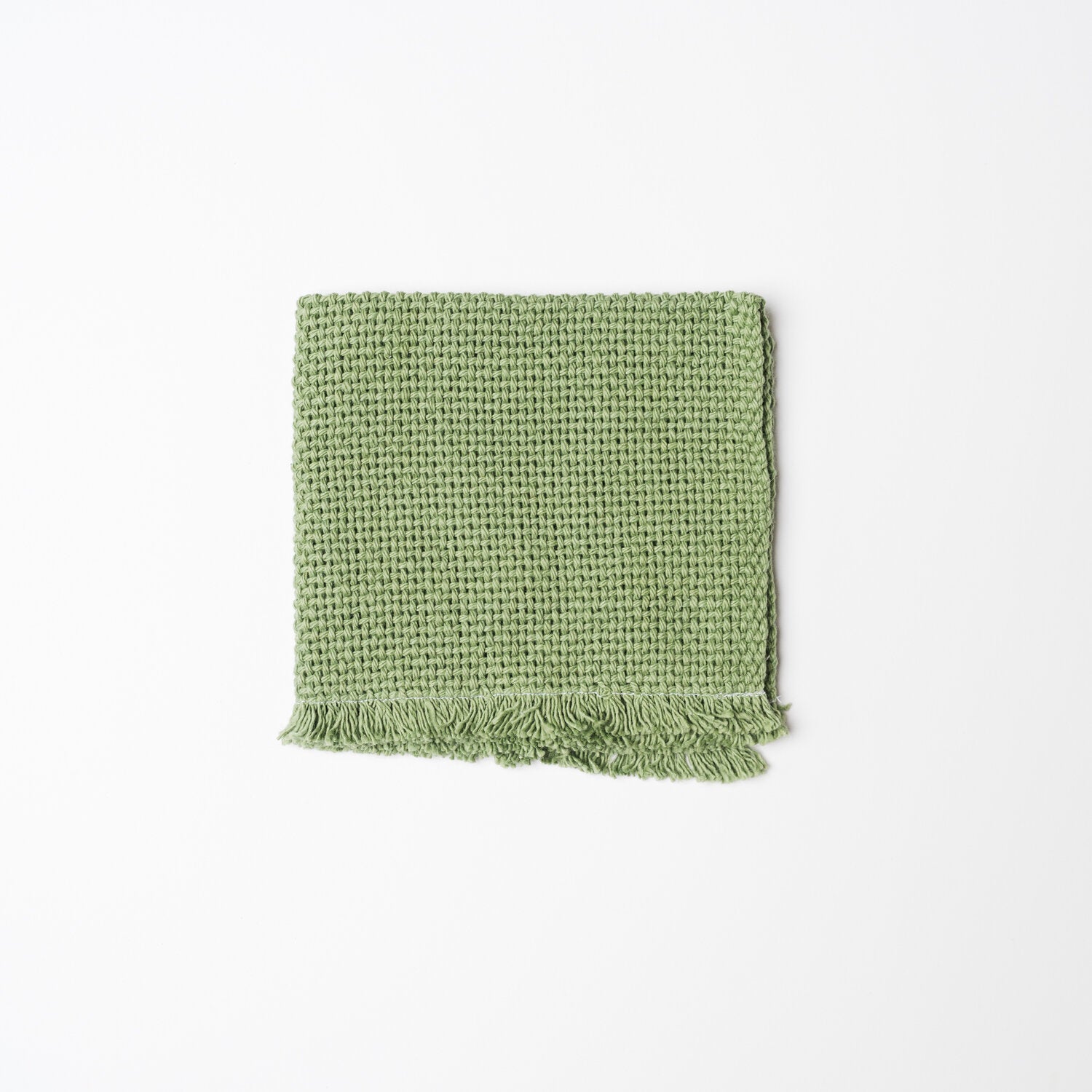 KD Weave Green Wash Cloth, Set of 2