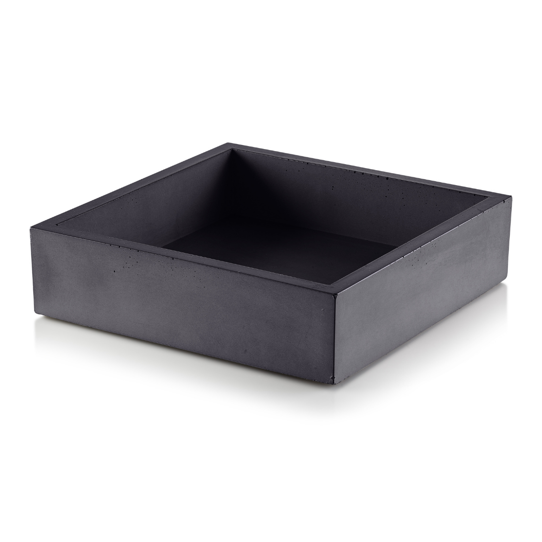 PLC Charcoal Concrete Napkin Holder