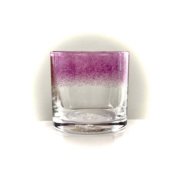 Purple Ombre Glass Tumbler