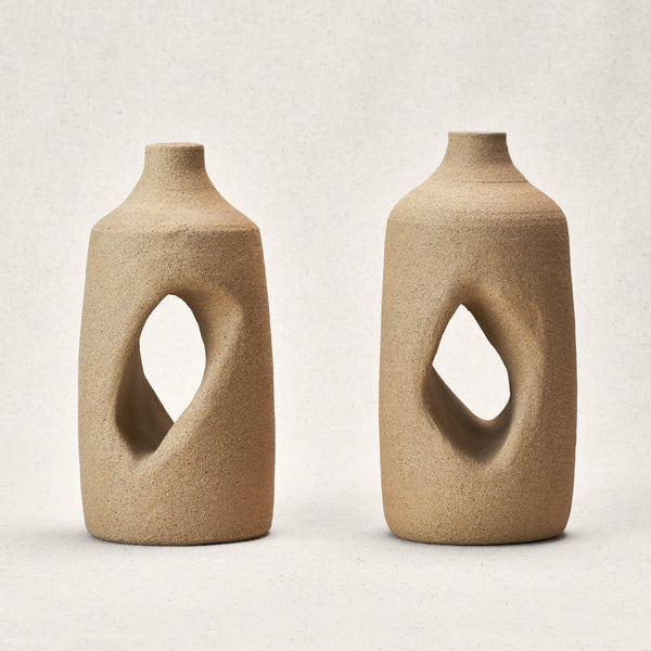 Elsie Bookends in Raw Birch