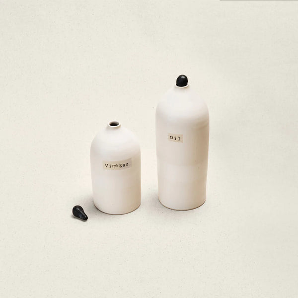 Tuscany Blanc Oil & Vinegar Set