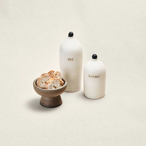 Tuscany Blanc Oil & Vinegar Set