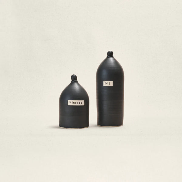 Tuscany Noir Oil & Vinegar Set