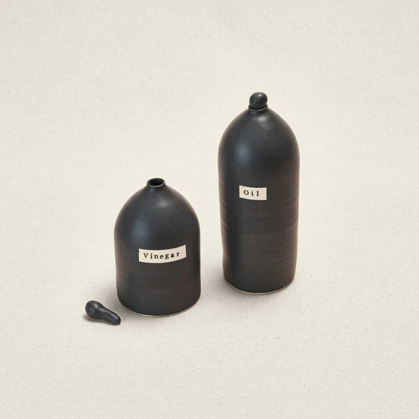 Tuscany Noir Oil & Vinegar Set