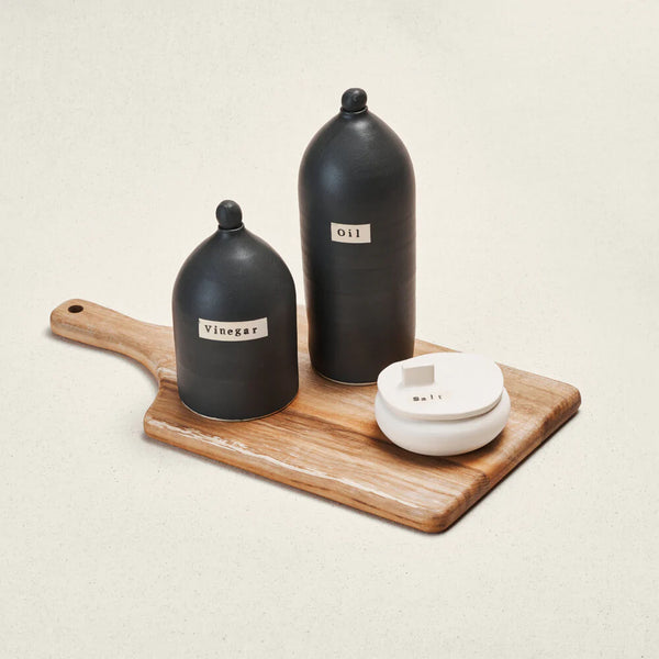 Tuscany Noir Oil & Vinegar Set