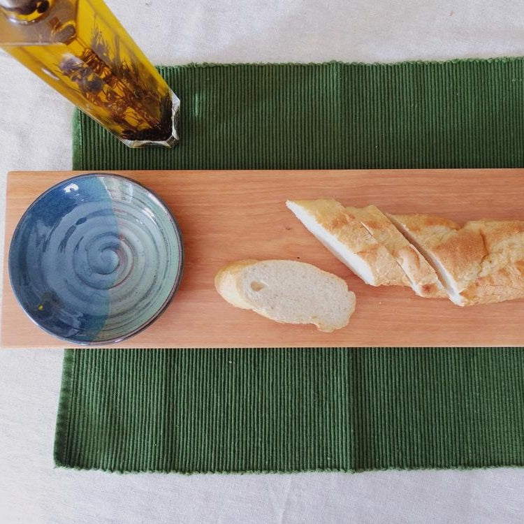 Cutting Board & Dipping Bowl
