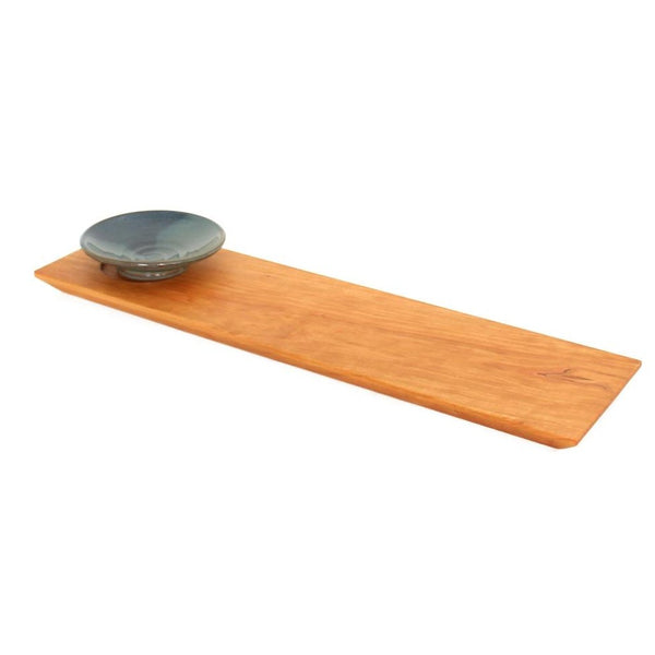 Cutting Board & Dipping Bowl