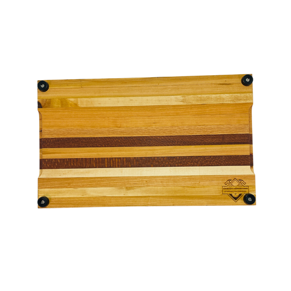 Spencer's Striped Edge Grain Chopping Block