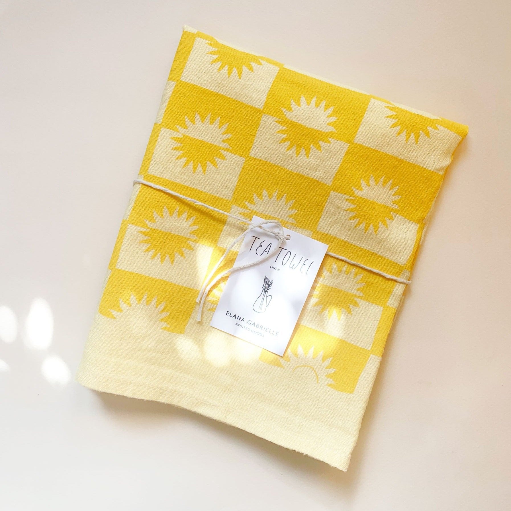 Sunrise Lemon Kitchen Towel