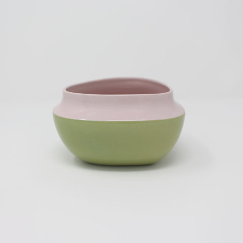 Purple Avocado Top Curve Cereal Bowl