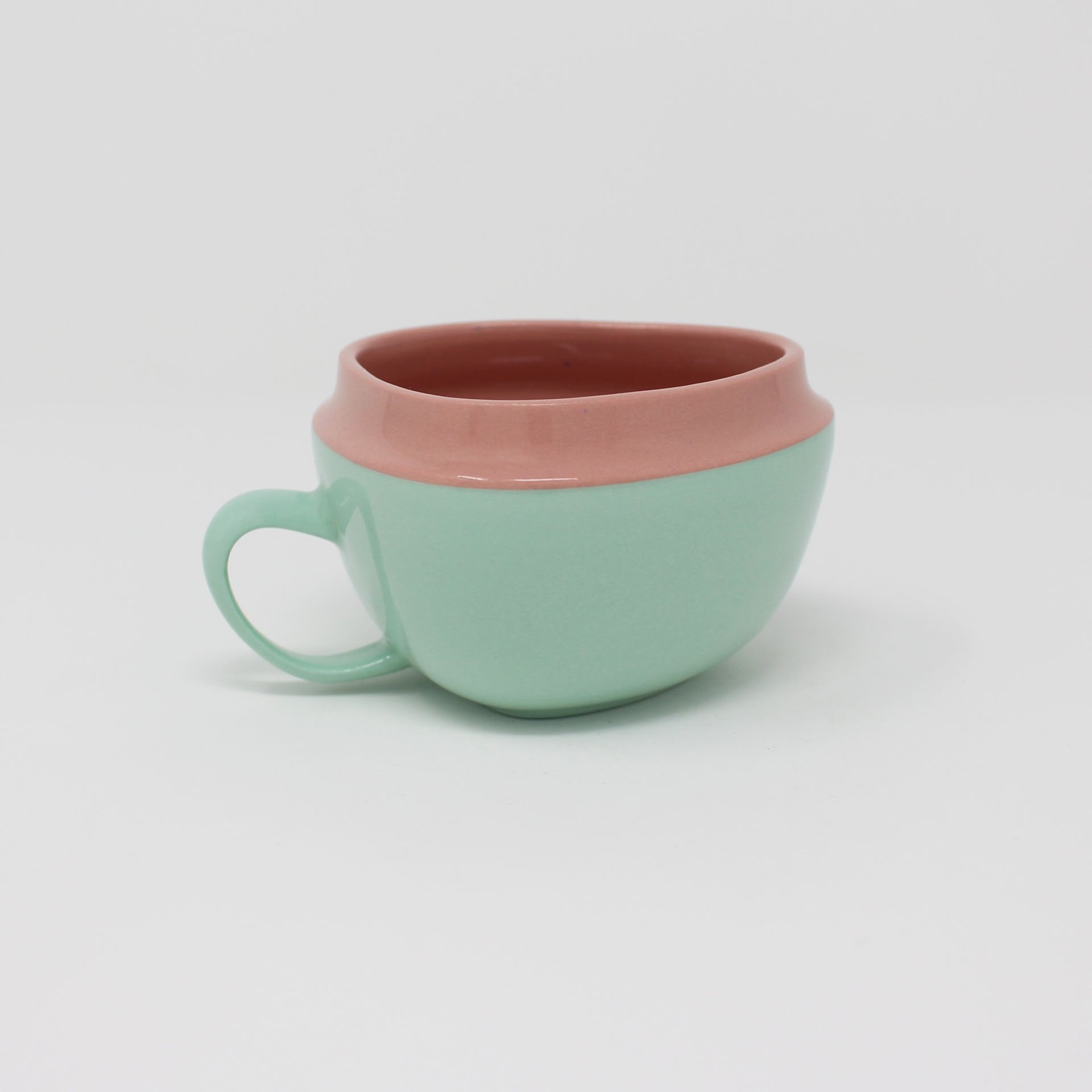 Pink Bermuda Top Curve Mug no.1