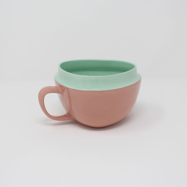 E. Lo Ceramic Art Top Curve Mug no.2 Bermuda Pink