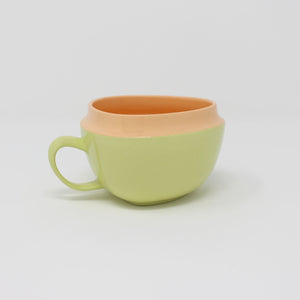 Orange Chartreuse Top Curve Mug no.1