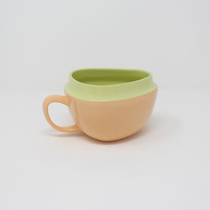 Chartreuse Orange Top Curve Mug no.2