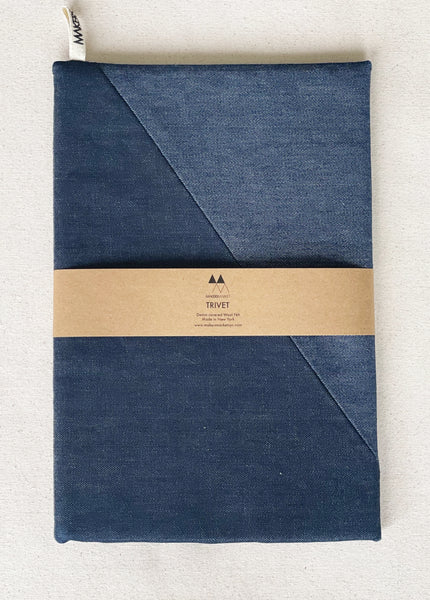 Indigo Pieced Denim Trivet