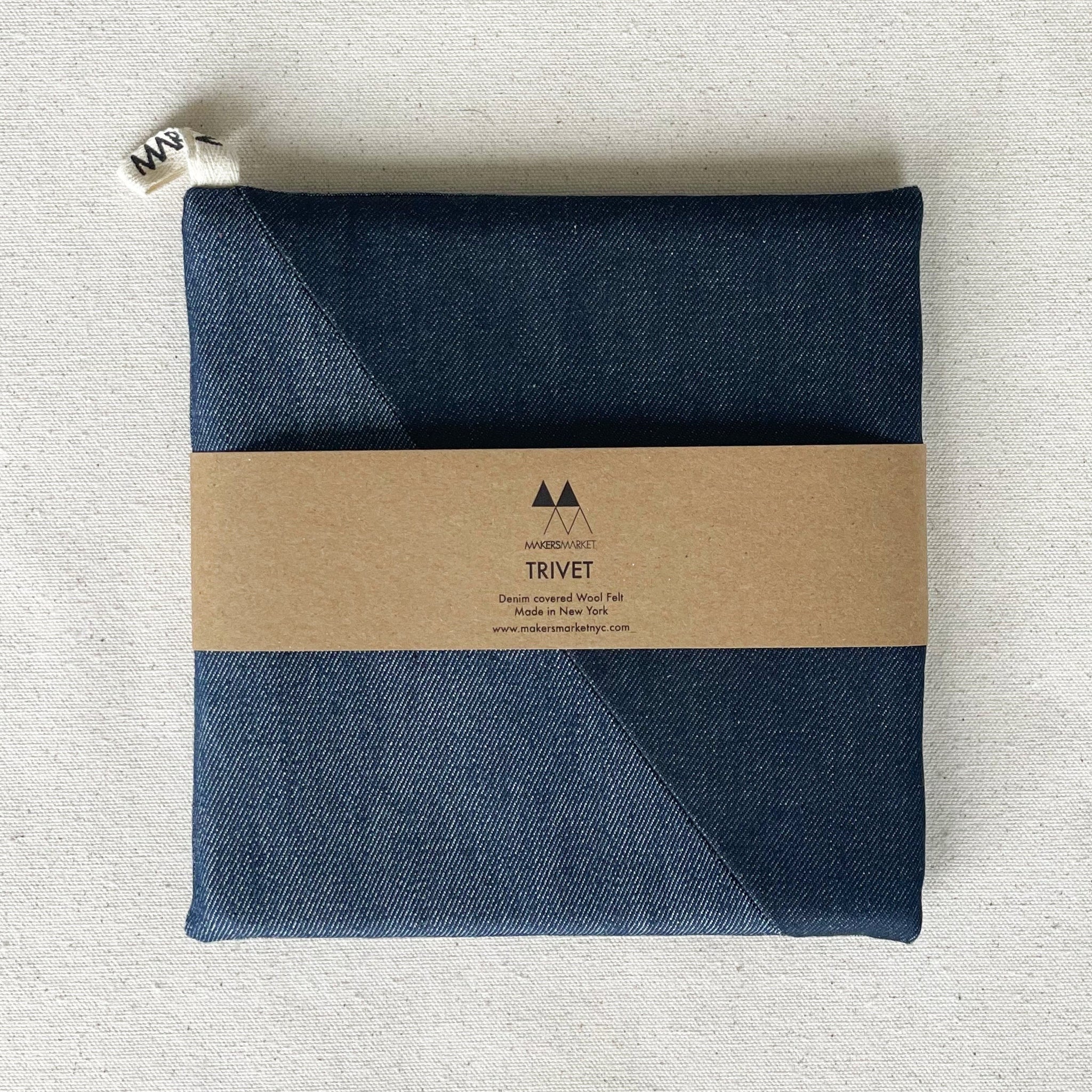 Indigo Pieced Denim Trivet