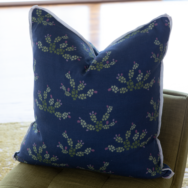 Texas Prickly Pear Square Pillow
