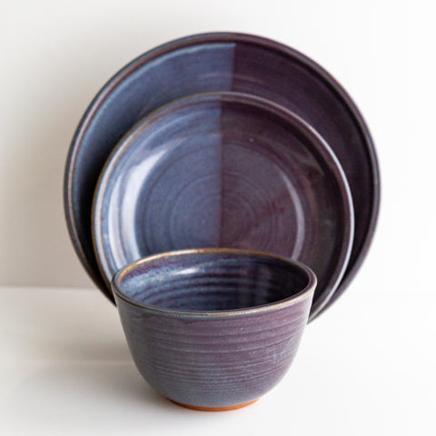 Eggplant Place Setting, 4 Piece