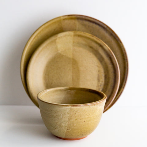 Mustard Place Setting, 4 Piece