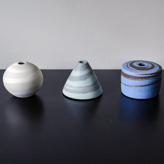 Japanese Zen Bud Vases, Set of 3
