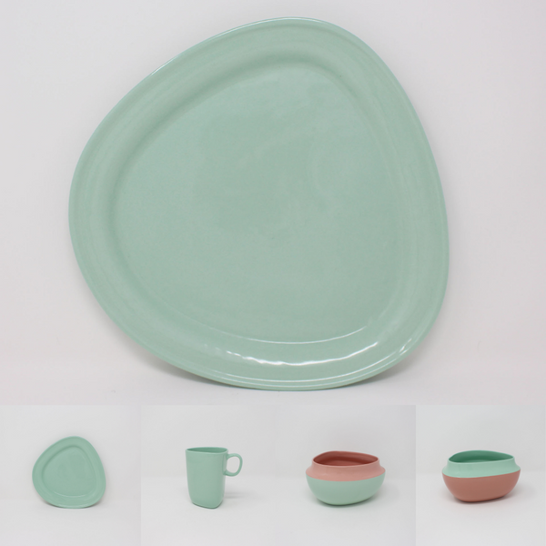 Bermuda Top Curve Place Setting, 4-piece