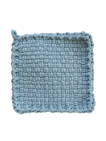 Solid Pale Powder Potholder