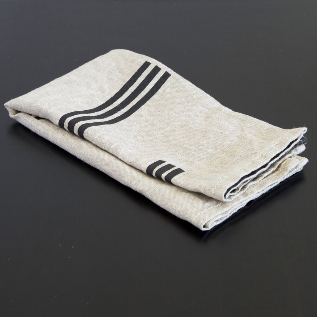 Charcoal Lines Stone Napkin