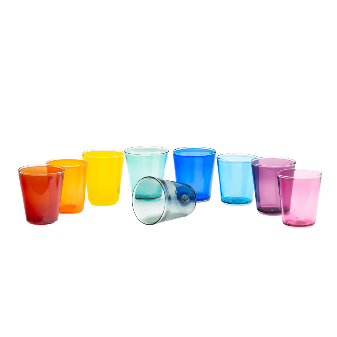 Shop Colorful Hand Blown Carafes and Cups | The Dowry Registry