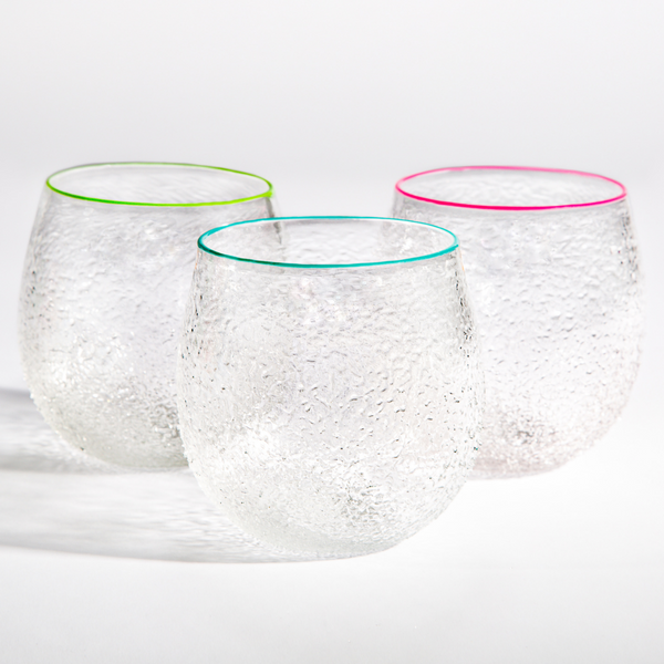 PG Original Sparkle Cup with Colored Rim