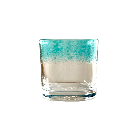 Blue Ombre Glass Tumbler