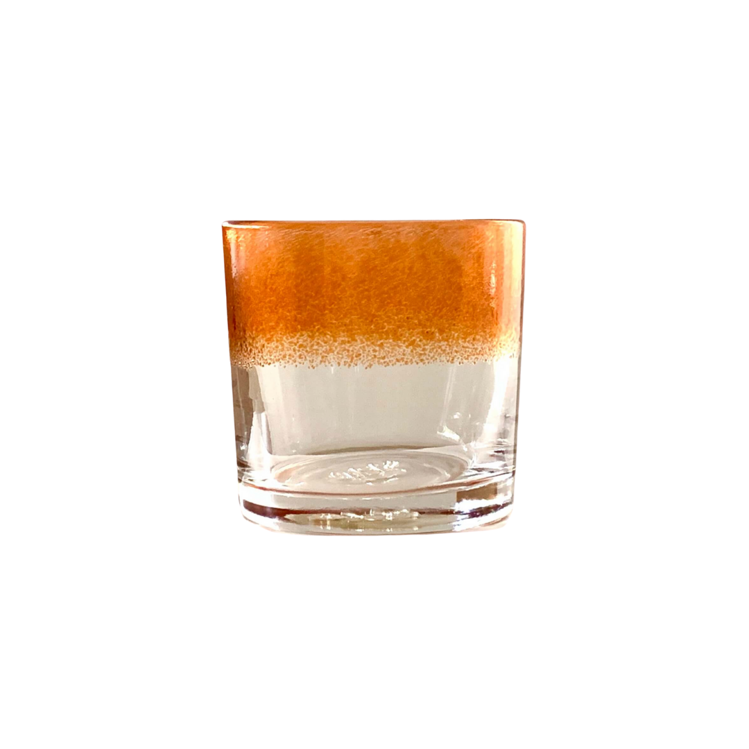 Red Ombre Glass Tumbler
