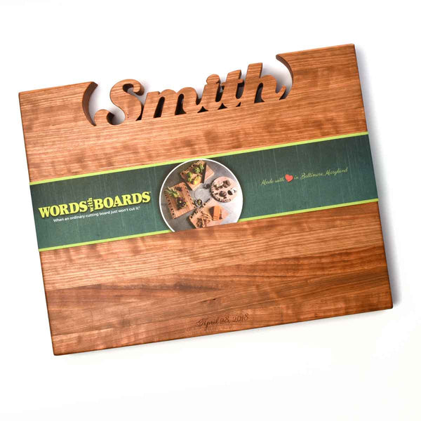 Personalized Large Cutting Board