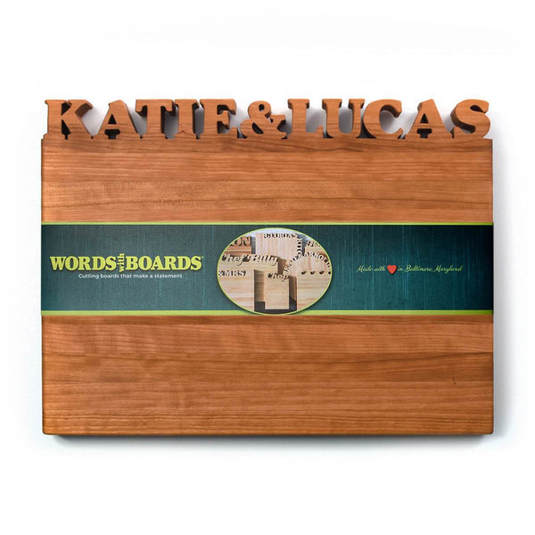 Personalized Large Cutting Board