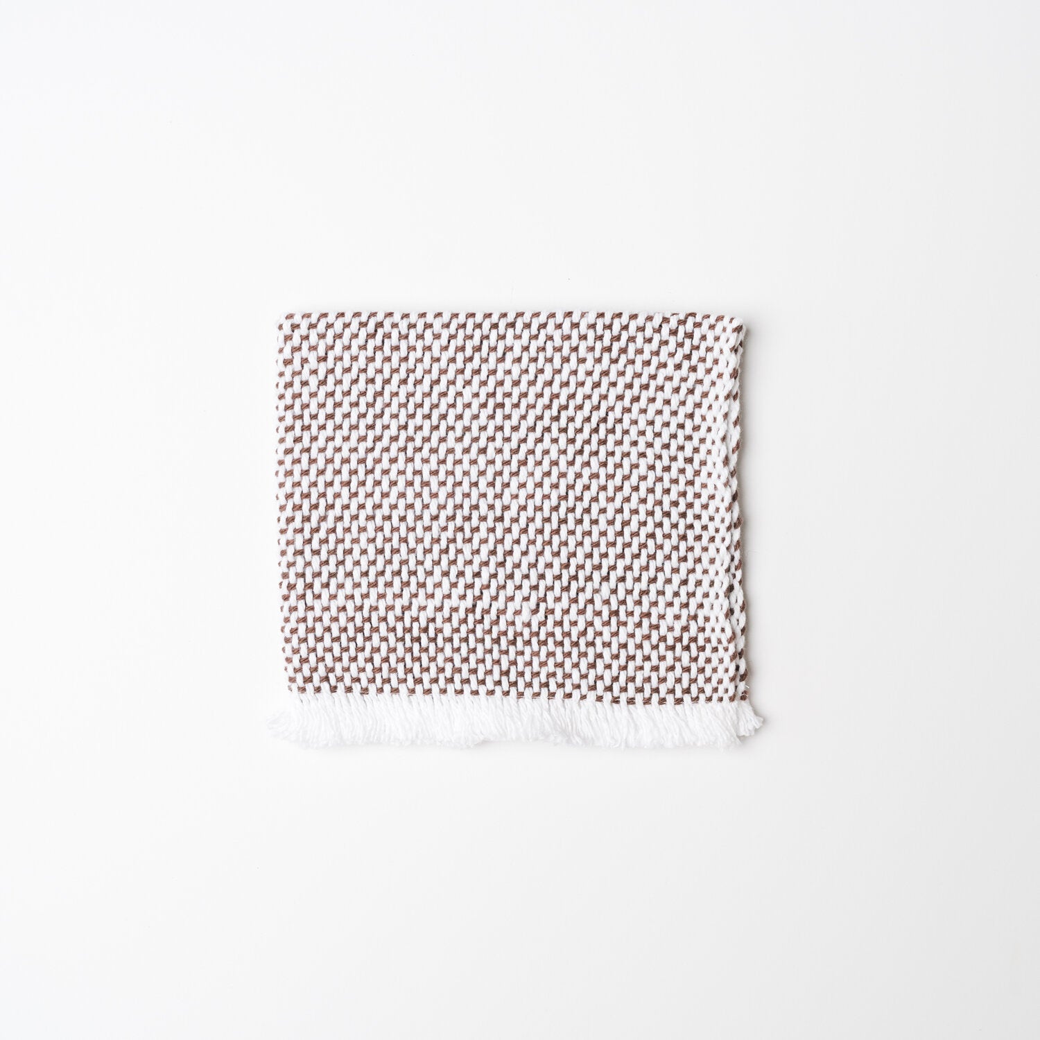 KD Weave Brown + White Wash Cloth