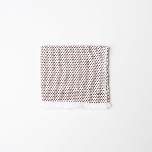 KD Weave Brown + White Wash Cloth