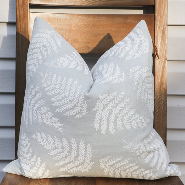 White Ferns on Dove Gray