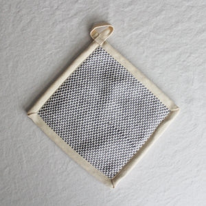 KD Weave Gray + White Pot Holder