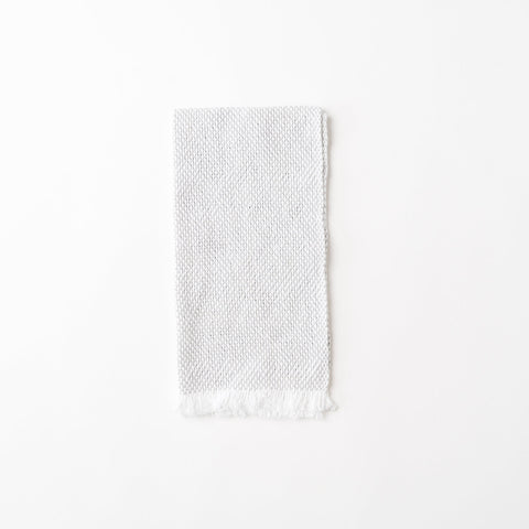 KD Weave Greige + White Hand Towel, Set of 2