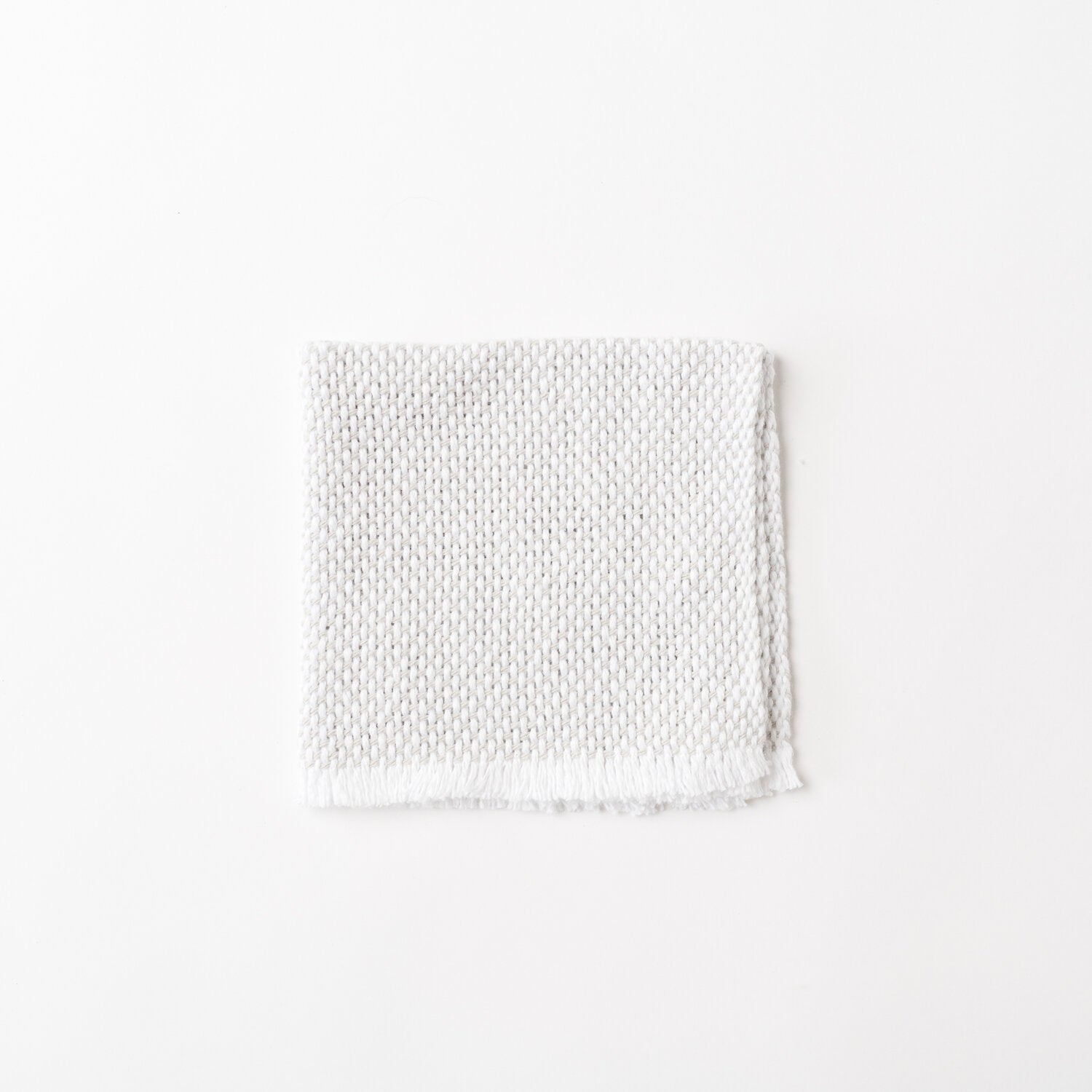 KD Weave Greige + White Wash Cloth