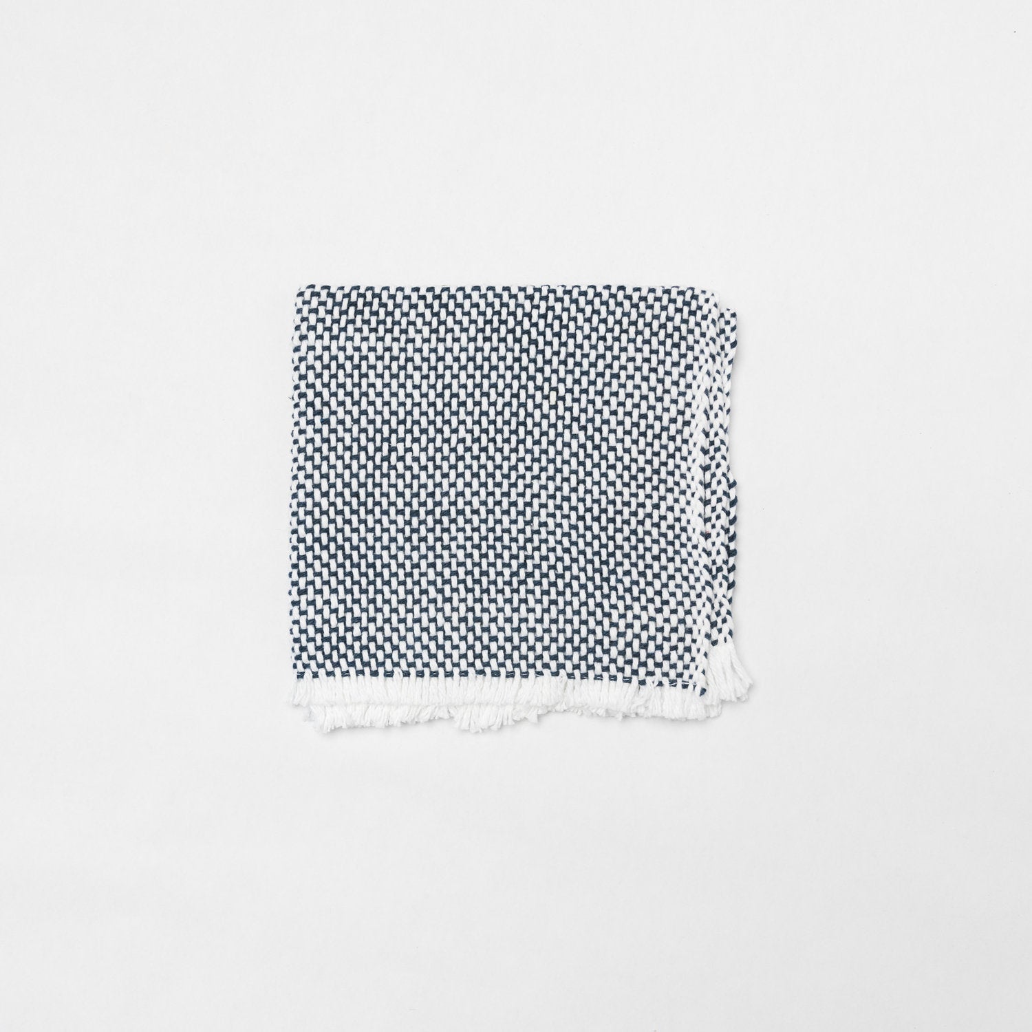 KD Weave Indigo + White Wash Cloth, Set of 2