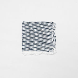 KD Weave Indigo + White Wash Cloth, Set of 2