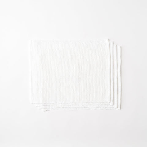 KD Weave White Placemat, Set of 4