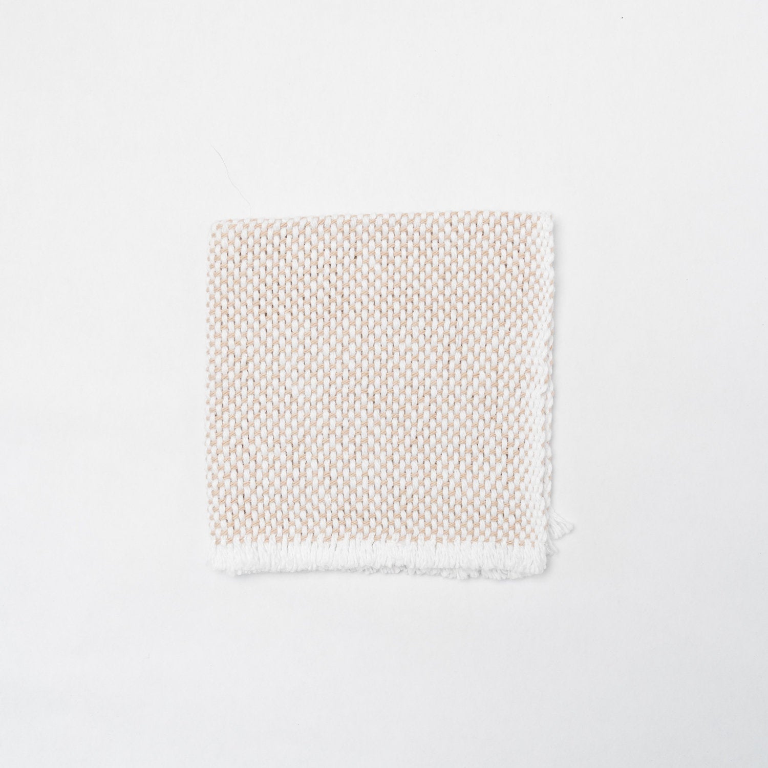 KD Weave Tan + White Wash Cloth, Set of 2