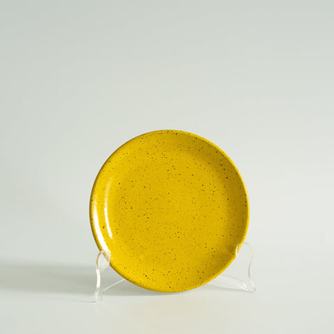 RPK Dessert Plate, Yellow