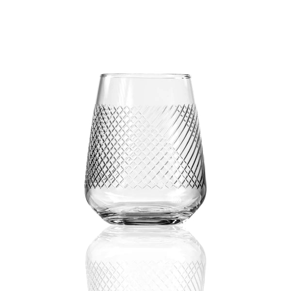 Bourbon Street Stemless Wine Glass, Set of 4