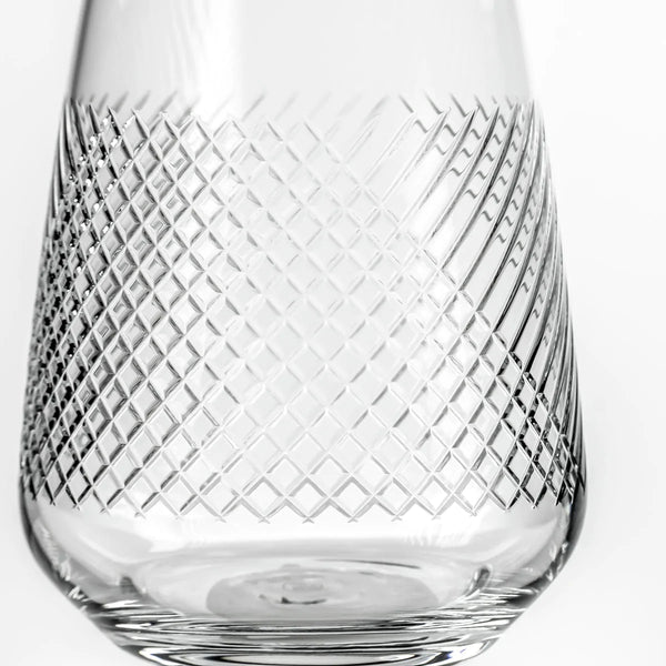 Bourbon Street Stemless Wine Glass, Set of 4
