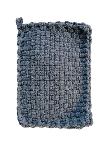 Solid Charcoal Rectangle Potholder