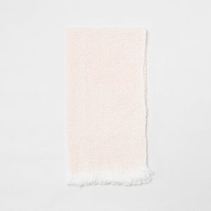 KD Weave Blush + White Hand Towel
